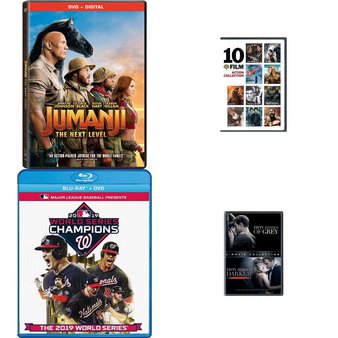 20 Pcs – Movies & TV Media – New Damaged Box, New, Like New, Open Box Like New – Retail Ready – Sony Pictures Home Entertainment, Shout Factory, Warner Bros., Universal Pictures