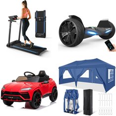 Pallet – 13 Pcs – Vehicles, Unsorted, Exercise & Fitness, Outdoor Sports – Customer Returns – Funtok, VIRNAZ, MaxKare, YORIN