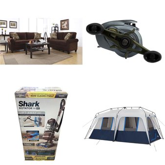 CLEARANCE! 6 Pallets – 128 Pcs – Vacuums, Camping & Hiking, Power Tools, Lighting & Light Fixtures – Customer Returns – Hoover, Hart, Tineco, Mainstays