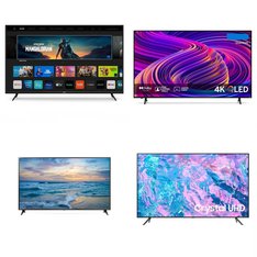 3 Pallets - 15 Pcs - LED/LCD TVs - Refurbished (GRADE A, GRADE B) - Samsung, VIZIO, Onn, LG