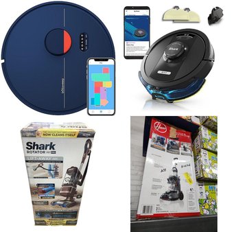 Pallet – 11 Pcs – Vacuums – Customer Returns – Hart, Shark, Hoover, Bobsweep
