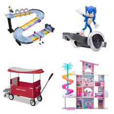 Pallet - 17 Pcs - Vehicles, Trains & RC, Vehicles, Dolls, Action Figures - Customer Returns - Hot Wheels, Sonic, Radio Flyer, L.O.L. Surprise!