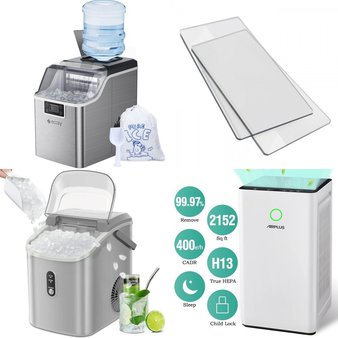 Pallet – 31 Pcs – Unsorted, Vacuums, Kitchen & Dining, Food Processors, Blenders, Mixers & Ice Cream Makers – Customer Returns – INSE, Dreo, aobosi, Whall