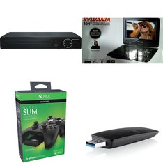 Pallet - 182 Pcs - Other, DVD & Blu-ray Players, Cordless / Corded Phones, Projector - Customer Returns - SYLVANIA, PDP, VTECH, iTime