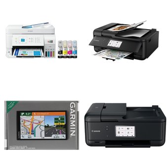 Pallet – 38 Pcs – All-In-One, Inkjet, Laser, Keyboards & Mice – Customer Returns – HP, Canon, EPSON, Pixma