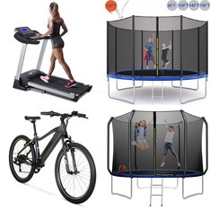 Pallet - 9 Pcs - Cycling & Bicycles, Vehicles, Exercise & Fitness, Outdoor Play - Customer Returns - Arvakor, Hyper Bicycles, Funcid, MARNUR