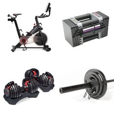 Pallet - 10 Pcs - Exercise & Fitness, Outdoor Sports, Game Room, Massagers & Spa - Customer Returns - PowerBlock, EastPoint, Intex, CAP Barbell