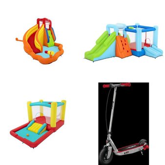 Pallet – 14 Pcs – Powered, Outdoor Play, Outdoor Sports – Customer Returns – Razor, H2OGO!, Bestway, Razor Power Core