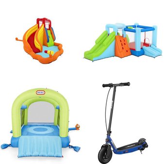 Pallet – 14 Pcs – Powered, Unsorted, Outdoor Sports, Outdoor Play – Customer Returns – Razor, Bestway, Razor Power Core, Little Tikes