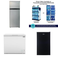 Pallet - 5 Pcs - Refrigerators, Bar Refrigerators & Water Coolers - Customer Returns - Frigidaire, Galanz, Primo International