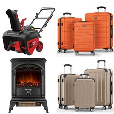 Pallet - 14 Pcs - Luggage, Backpacks, Bags, Wallets & Accessories, Unsorted, Fireplaces - Customer Returns - Zimtown, Sunbee, Travelhouse, e-Flame