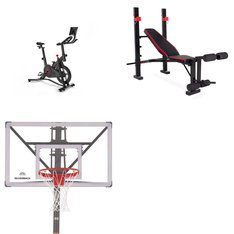 Pallet - 4 Pcs - Exercise & Fitness, Outdoor Sports - Customer Returns - ECHELON, CAP, Silverback