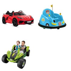 Pallet - 3 Pcs - Vehicles - Customer Returns - COCOMELON, Fisher-Price, Huffy