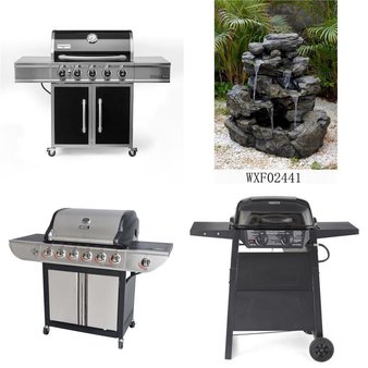 Pallet – 5 Pcs – Grills & Outdoor Cooking, Accessories – Customer Returns – Backyard Grill, Grill Smith, Intex, HomeTrends