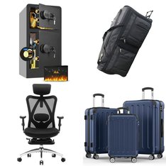 Pallet - 9 Pcs - Unsorted, Luggage, Office, Safes - Customer Returns - Gothamite, SIHOO, Sunbee, Telam
