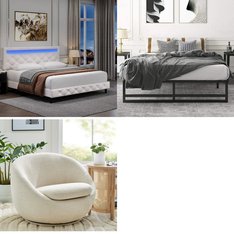Pallet - 4 Pcs - Living Room, Bedroom - Overstock - Better Homes & Gardens