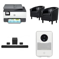 Pallet - 43 Pcs - Projector, Speakers, Monitors, All-In-One - Customer Returns - HP, onn., LG, EPSON