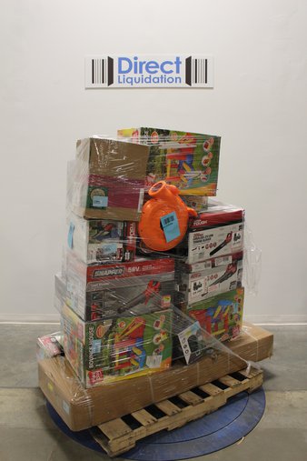 Pallet – 22 Pcs – Leaf Blowers & Vaccums, Outdoor Play – Customer Returns – Play Day, Hyper Tough, Worx
