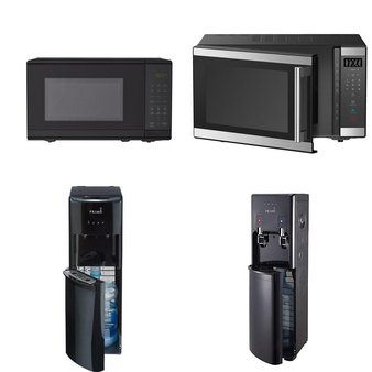 Pallet – 23 Pcs – Microwaves, Bar Refrigerators & Water Coolers – Customer Returns – Mainstays, Primo Water