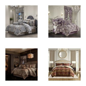 Truckload – 26 Pallets – 1076 Pcs – Bedding Sets, Pillows, Blankets, Throws & Quilts, Comforters & Duvets – Like New or New Customer Returns – JCPenney
