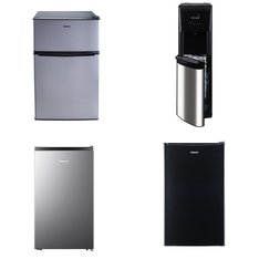 Pallet - 7 Pcs - Bar Refrigerators & Water Coolers, Refrigerators - Customer Returns - Galanz, HISENSE, Primo