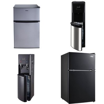 Pallet – 7 Pcs – Bar Refrigerators & Water Coolers, Refrigerators, Freezers – Customer Returns – Primo, Galanz, Igloo, HISENSE