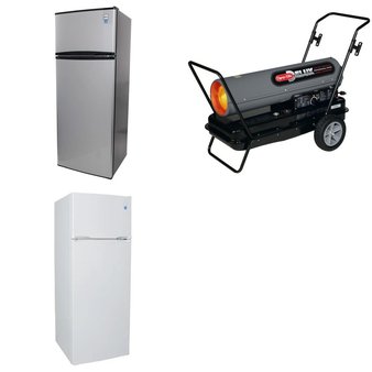 Pallet – 6 Pcs – Refrigerators, Heaters – Overstock – Avanti
