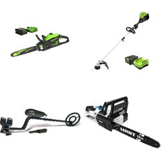 Pallet - 23 Pcs - Trimmers & Edgers, Pressure Washers, Camping & Hiking, Hedge Clippers & Chainsaws - Customer Returns - Hyper Tough, Ozark Trail, Hart, Bounty Hunter