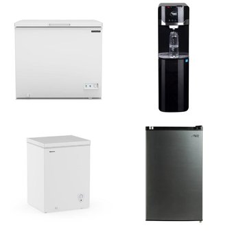 Pallet – 5 Pcs – Bar Refrigerators & Water Coolers, Refrigerators, Freezers – Customer Returns – Great Value, Arctic King, HISENSE, Frigidaire