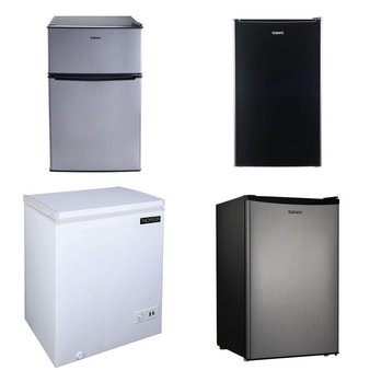 Pallet – 6 Pcs – Bar Refrigerators & Water Coolers, Freezers, Refrigerators – Customer Returns – Galanz, Thomson, DANBY PRODUCTS, Great Value
