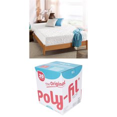 Pallet - 10 Pcs - Mattresses, Arts & Crafts - Overstock - Spa Sensations by Zinus
