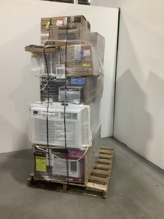 6 Pallets – 51 Pcs – Air Conditioners – Untested Customer Returns – Major Retailer