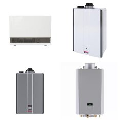 Pallet - 15 Pcs - Gas, Electric, Hardware, Heaters - Customer Returns - Rinnai, Rinnai America, Plumb Pak, Signature Hardware