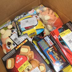 1 Parcel Box - 23 Pcs - Action Figures, Stuffed Animals - OPEN BOX UNTESTED RETURNS - Walmart