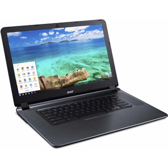 11 Pcs – Acer CB3-532-C47C Chromebook 15.6″ HD Celeron N3060 1.6GHz 2GB RAM 16GB eMMc Chrome OS Granite Gray – Refurbished (GRADE C)