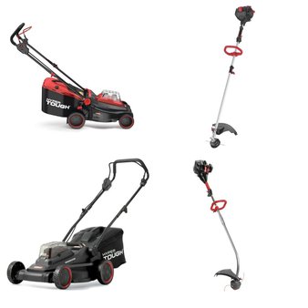 Pallet – 8 Pcs – Mowers, Other, Trimmers & Edgers – Customer Returns – Hyper Tough, Ozark Trail, Macwagon