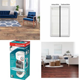 Pallet – 19 Pcs – Hardware, Curtains & Window Coverings, Rugs & Mats, Humidifiers / De-Humidifiers – Customer Returns – Select Surfaces, Better Homes Gardens, Honeywell, Brita
