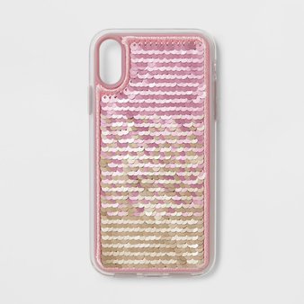 36 Pcs – Heyday Apple iPhone X/XS Sequin Case, Pastel Mermaid – Soft Silicon – New Damaged Box, New, Used, Like New – Retail Ready