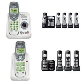 Pallet – 32 Pcs – Cordless / Corded Phones – Customer Returns – VTECH