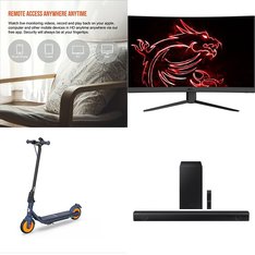 Pallet - 41 Pcs - Projector, Speakers, Monitors, Portable Speakers - Customer Returns - HP, Samsung, onn., Onn