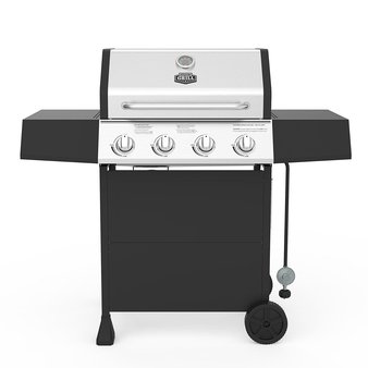 Pallet – Expert Grill 4-Burner Propane Gas Grill – Fixed Side Shelves – Grills & Outdoor Cooking – Customer Returns – Expert Grill