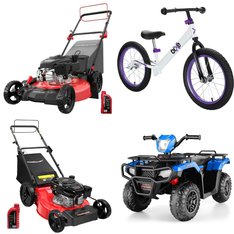 Pallet - 6 Pcs - Unsorted, Mowers, Cycling & Bicycles, Vehicles - Customer Returns - PowerSmart, Bixe, Funcid