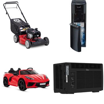 Friday Deals! 3 Pallets – 69 Pcs – Kitchen & Dining, Vacuums, Air Conditioners, Mowers – Overstock – Thyme & Table, Bissell, Midea, Yard Machines