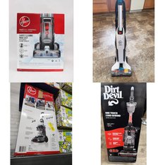 Pallet - 5 Pcs - Vacuums - Customer Returns - Hoover, Dirt Devil