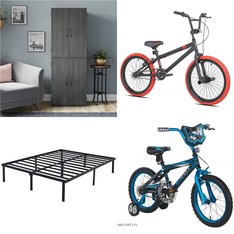CLEARANCE! Pallet - 18 Pcs - Living Room, Cycling & Bicycles, Office, Dining Room & Kitchen - Overstock - Mainstays