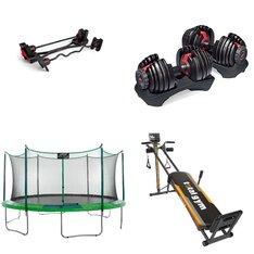 Pallet - 20 Pcs - Exercise & Fitness, Golf, Massagers & Spa, Outdoor Sports - Customer Returns - Bowflex, SwingLogic, HyperIce, Cubii