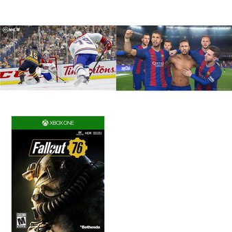 250 Pcs – Microsoft Video Games – Like New, New, Open Box Like New, Used – NHL 18 (XB1), Fallout 76 (XB1), Pro Evolution Soccer 2017 (Xbox One) Standard Edit