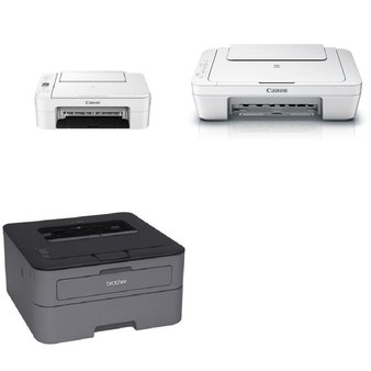 100 Pcs – Printers – Customer Returns – Canon, Brother