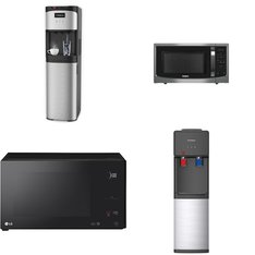 Pallet - 18 Pcs - Microwaves, Bar Refrigerators & Water Coolers - Open Box Customer Returns - Hamilton Beach, Galanz, WESTINGHOUSE, LG