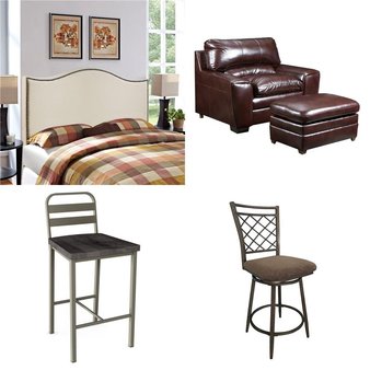 12 Pcs – Furniture – Used, Like New, New, New Damaged Box – Retail Ready – Modway, Zinus, ACME Furniture, Sprogs